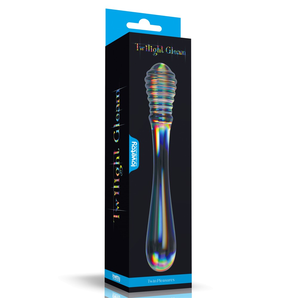Twilight Gleam Glass Dildo - Twin Pleasures