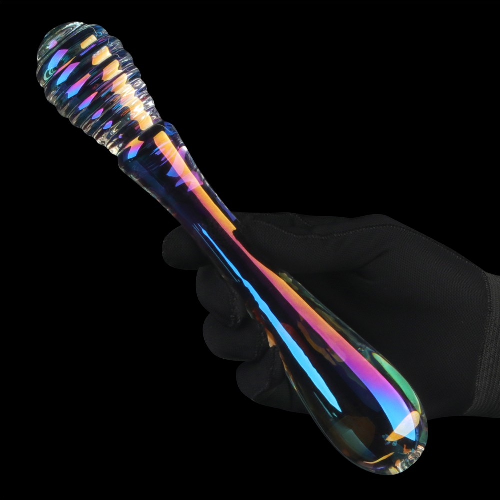 Twilight Gleam Glass Dildo - Twin Pleasures