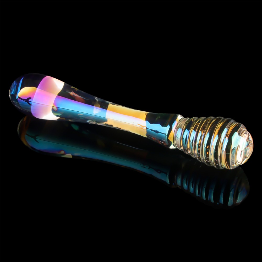 Twilight Gleam Glass Dildo - Twin Pleasures