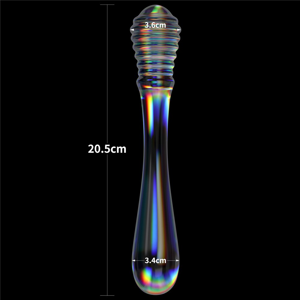Twilight Gleam Glass Dildo - Twin Pleasures