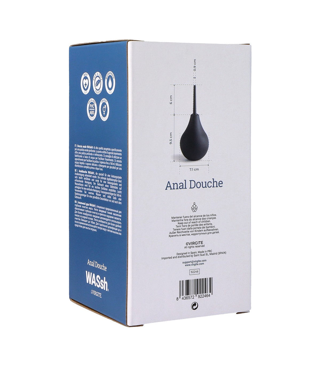 BLACK ANAL ENEMA FOR CLEANSING 160 ML