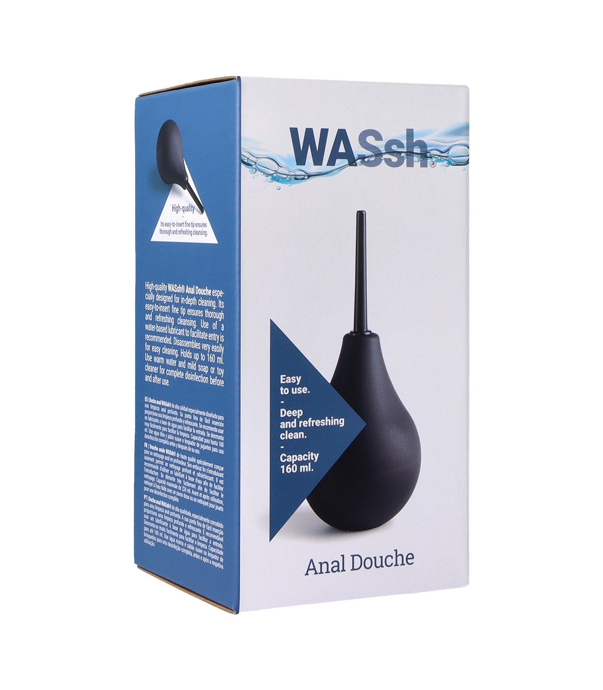 BLACK ANAL ENEMA FOR CLEANSING 160 ML