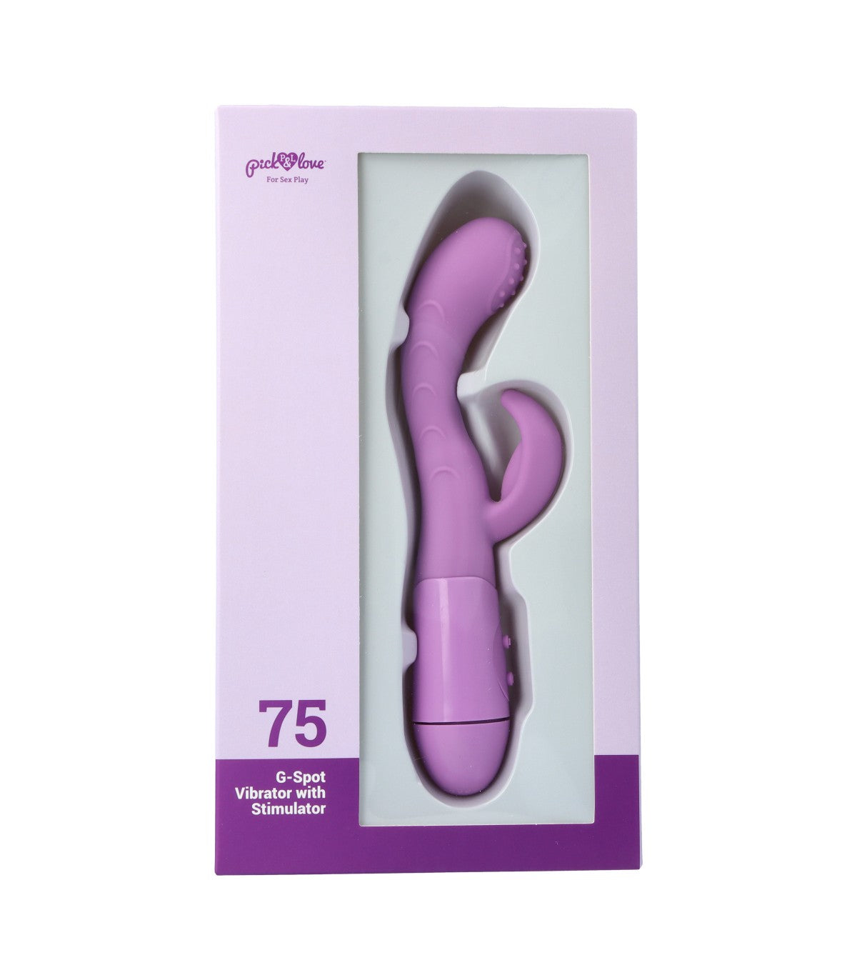 No. 75 G-SPOT VIBRATOR WITH PURPLE STIMULATOR