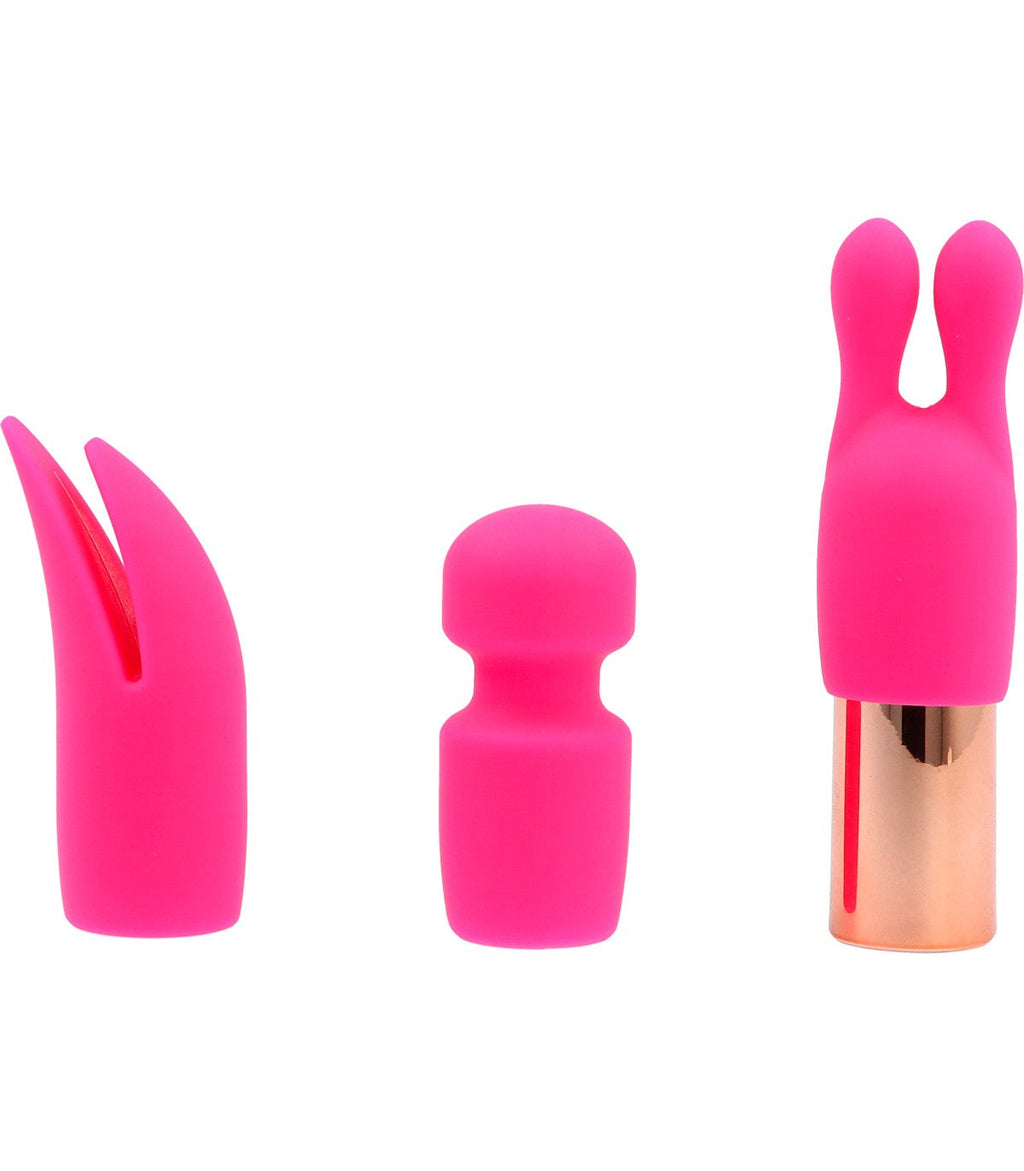 Nº 88 RECHARGEABLE BULLET WITH PINK SILICONE COVERS