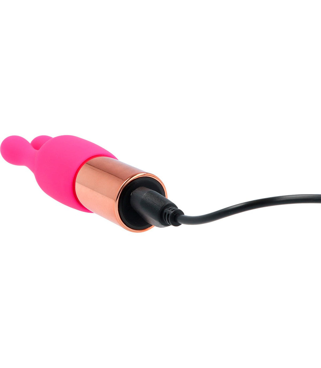 Nº 88 RECHARGEABLE BULLET WITH PINK SILICONE COVERS