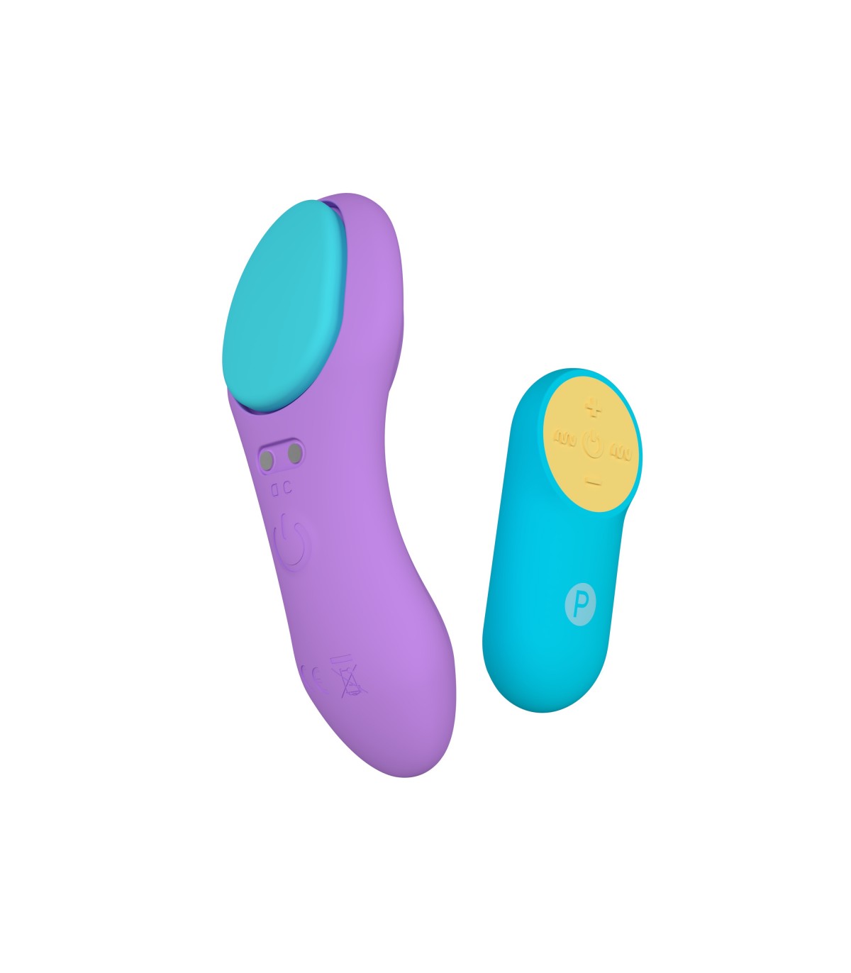 LILA PANTY VIBRATOR WITH USB CONTROL