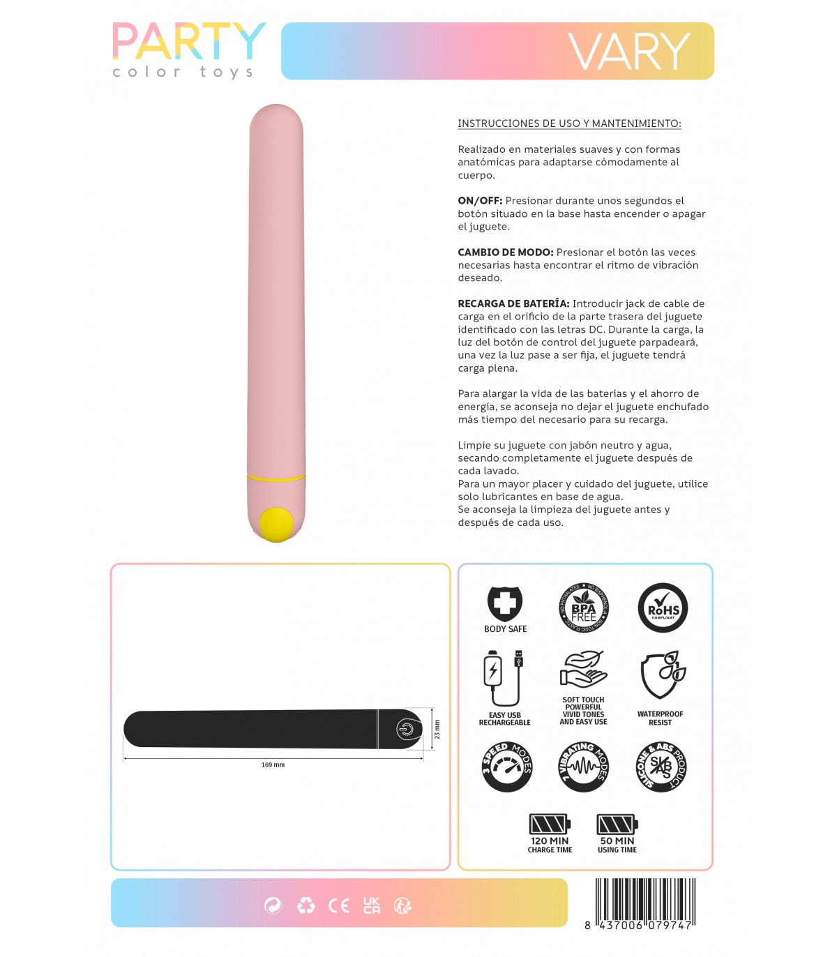 PINK USB VIBRATOR VARIO