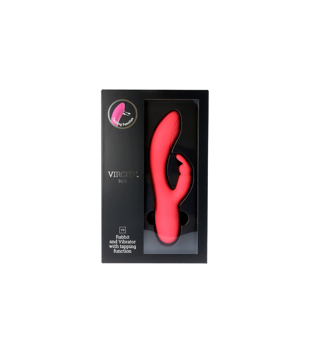 VIBRATORE RICARICABILE ROSA V9 A TAPPING