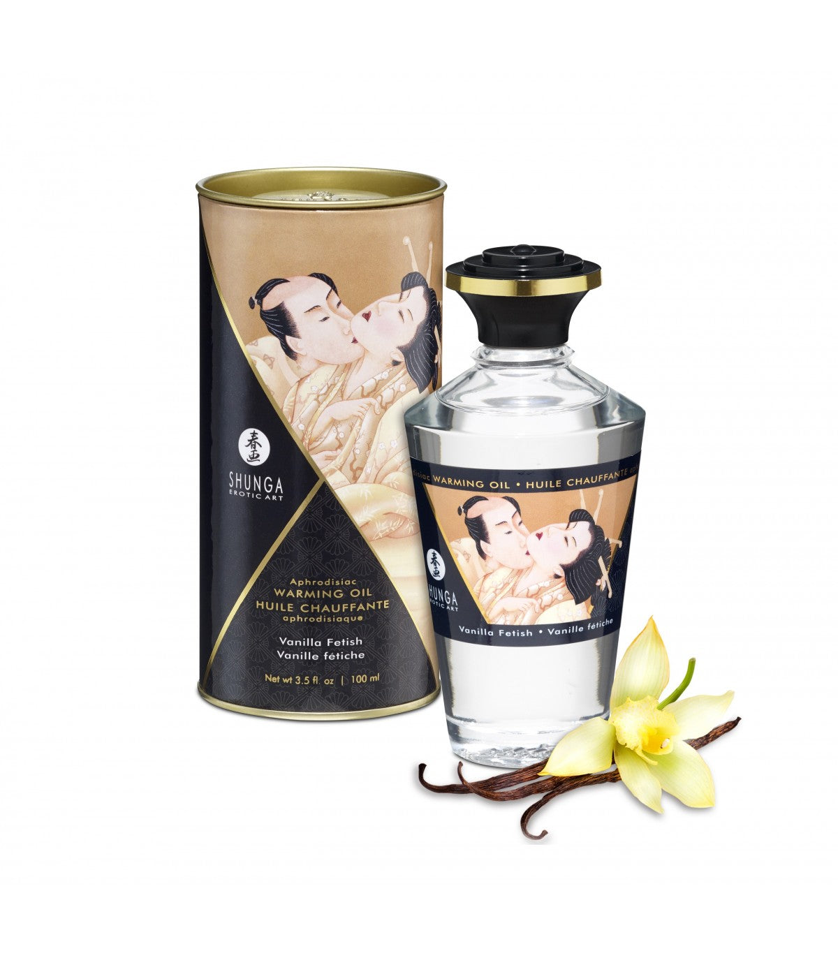 SHUNGA APHRODISIAC MASSAGE OIL VANILLA 100ML
