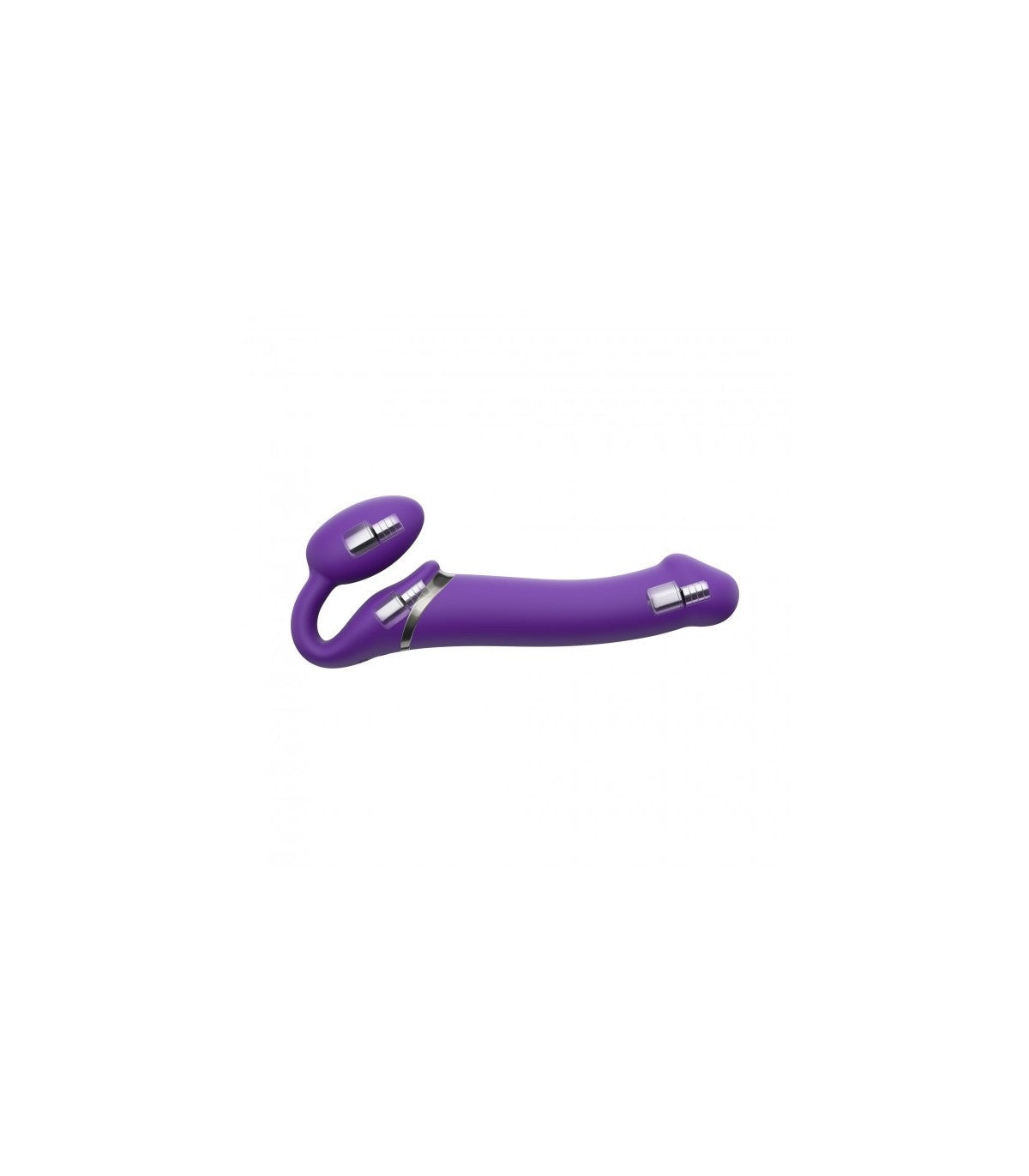 USB Dual Vibration Flexible Silicone Wiring with XL Violet Control