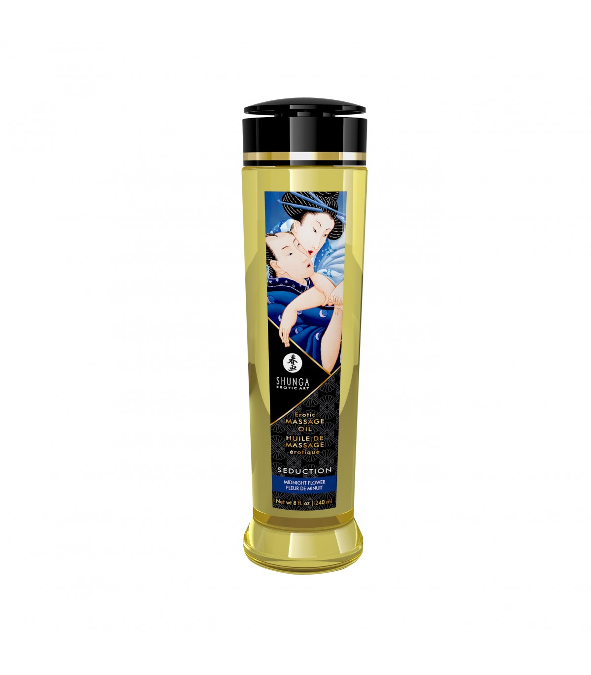 MIDNIGHT FLOWERS SEDUCTION MASSAGE OIL 240 ML