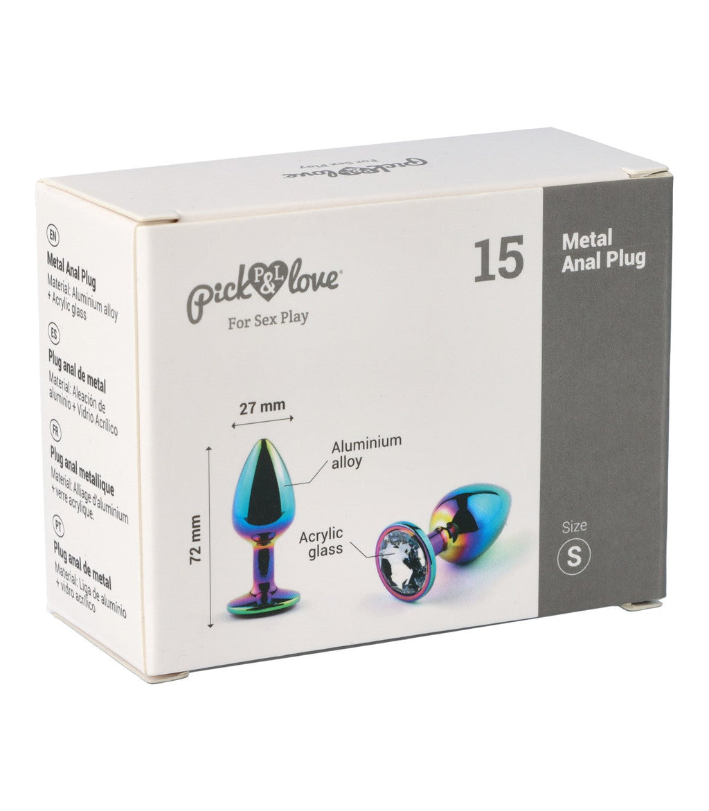 No. 15 METAL ANAL PLUG SIZE S
