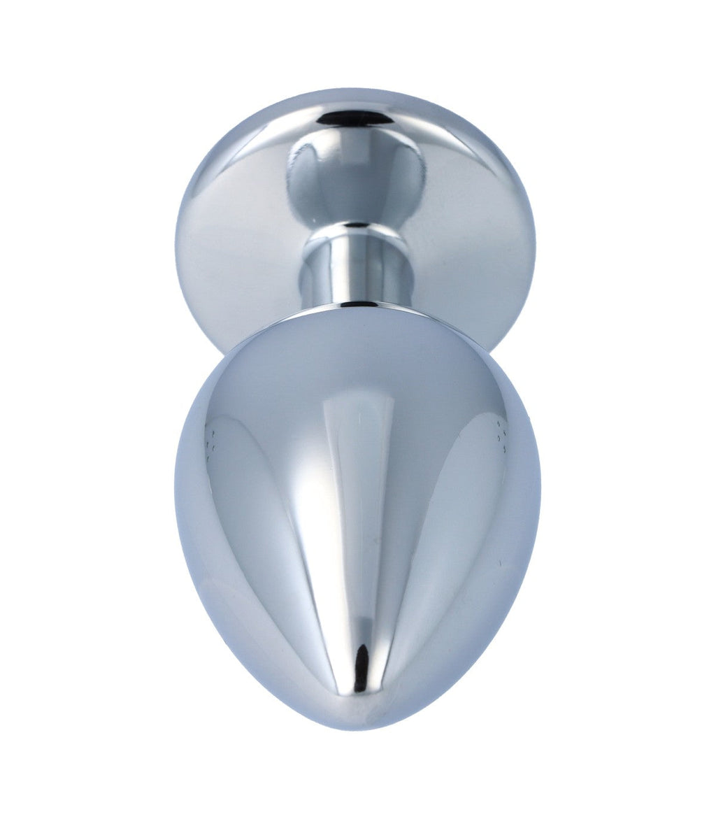 Anal plug in metal no. 21 size L