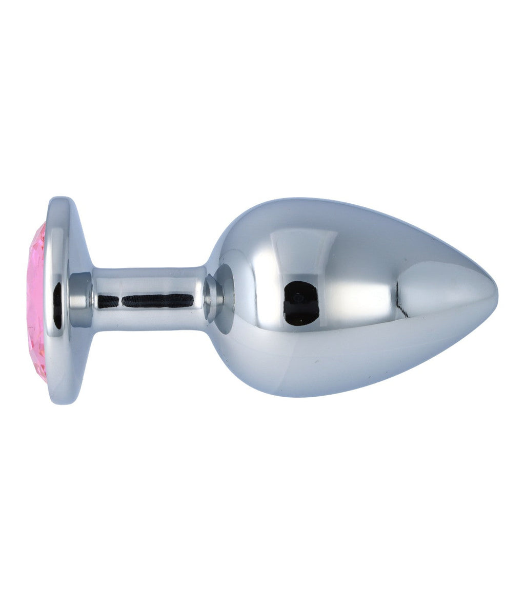 Anal plug in metal no. 21 size L