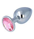 Anal plug in metal no. 21 size L