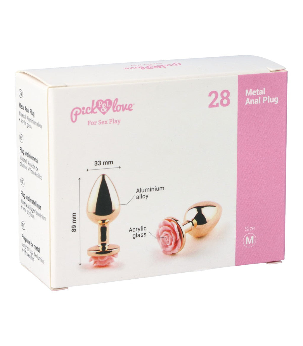 N. 28 METAL ANAL PLUG SIZE M