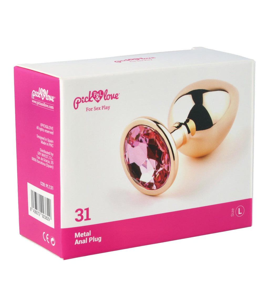 N. 31 METAL ANAL PLUG SIZE L