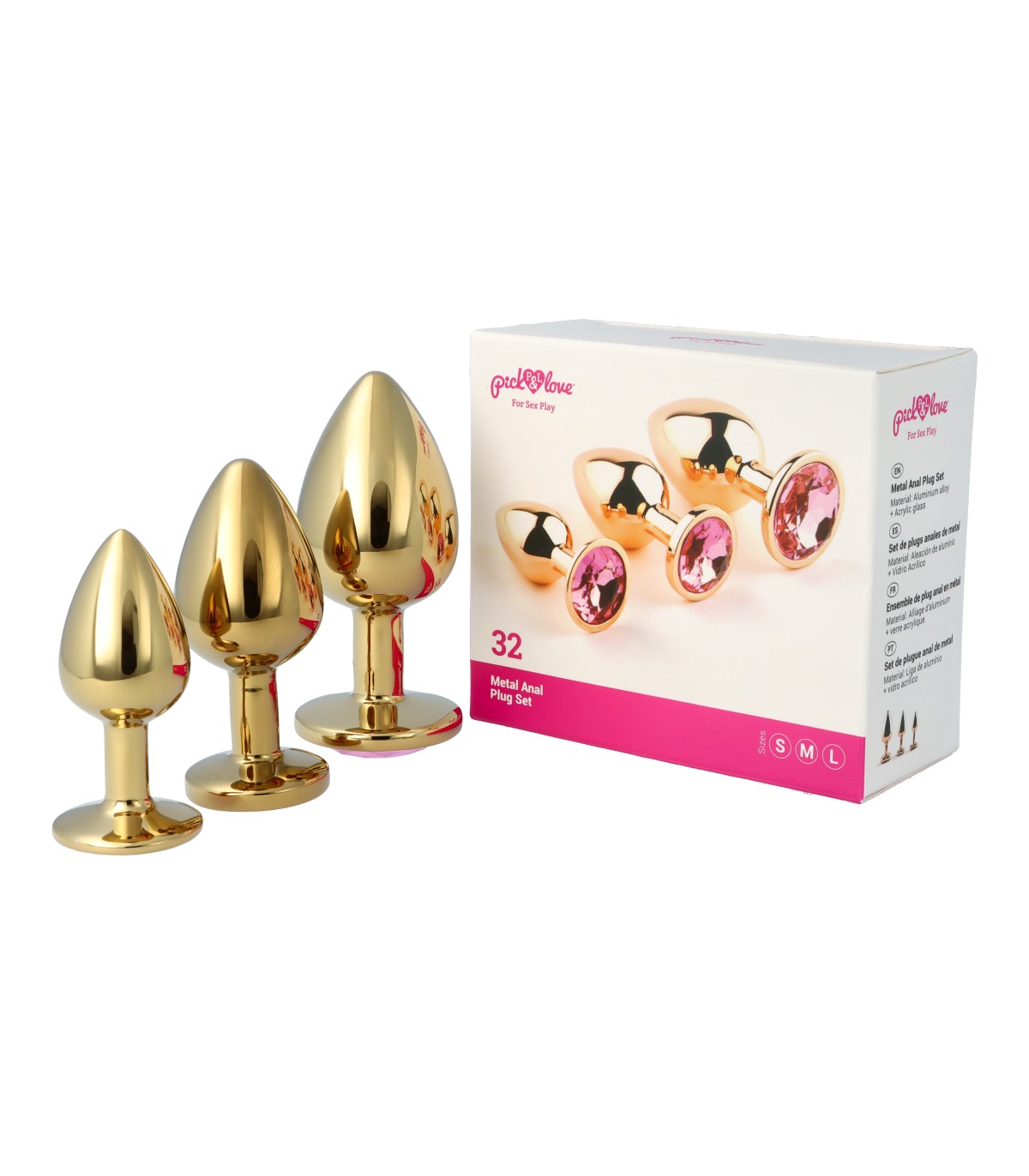 METAL ANAL PLUG SET NO. 32