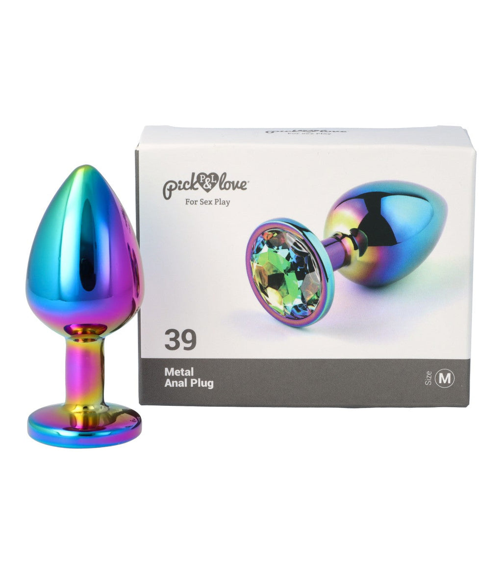 Nº 39 METAL BUTT PLUG SIZE M