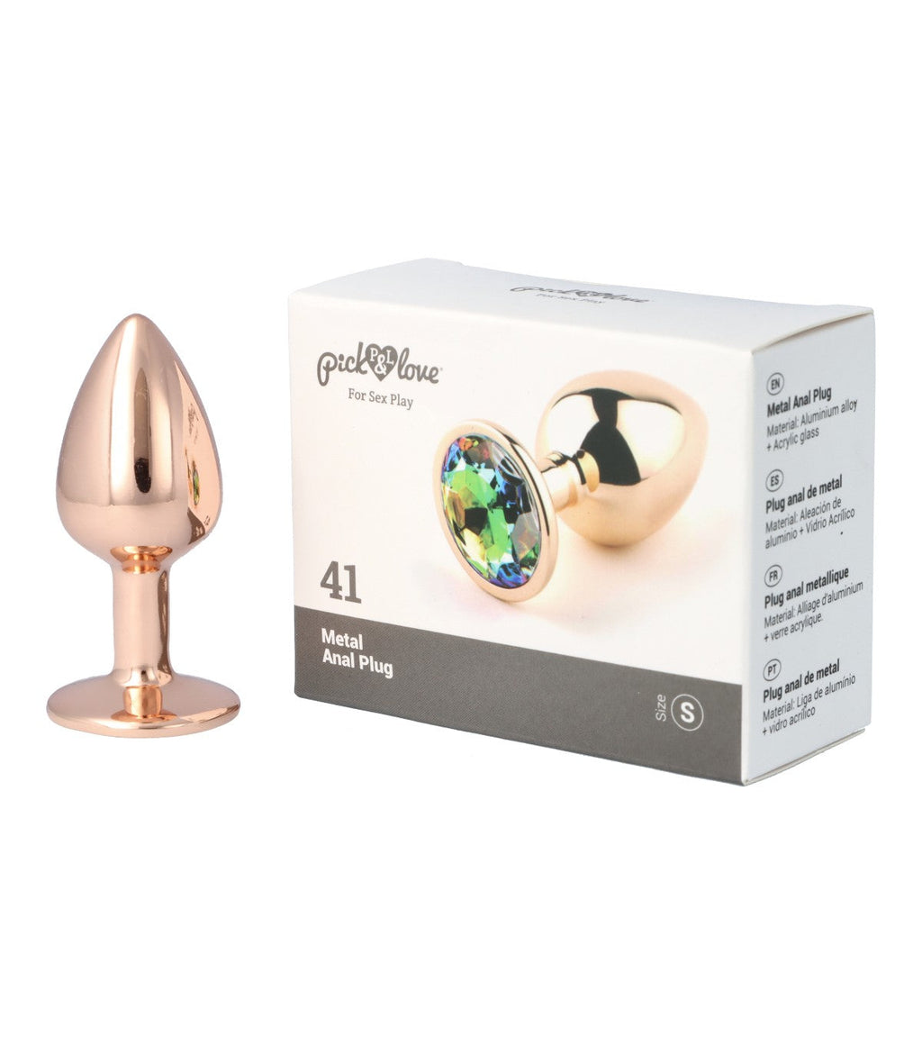 No. 41 METAL BUTT PLUG SIZE S