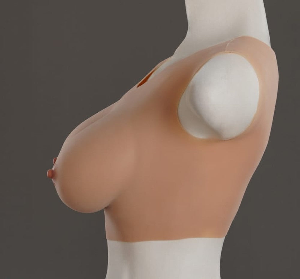 Pettorale in silicone realistico Coppa C