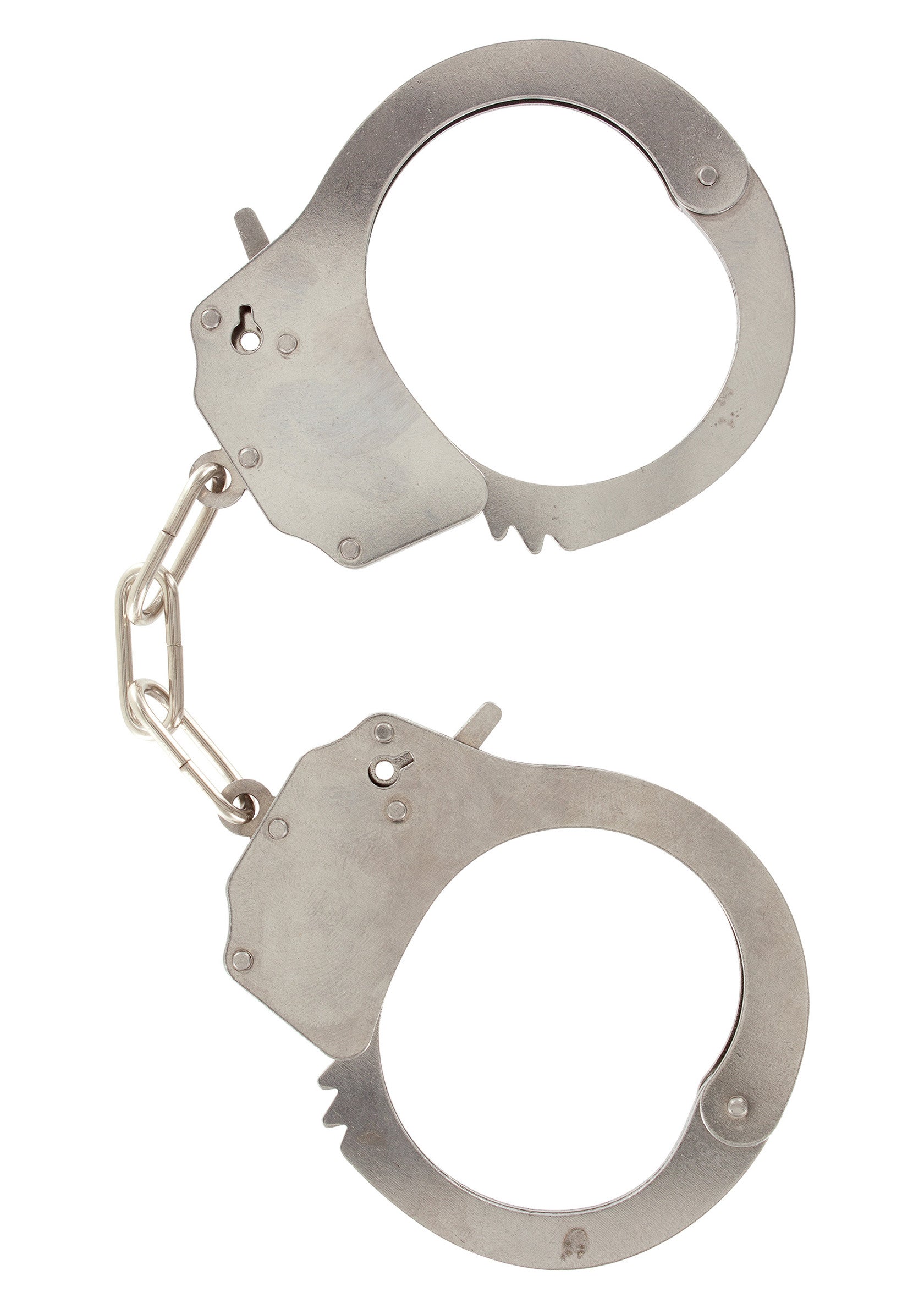 Manette in metallo argento