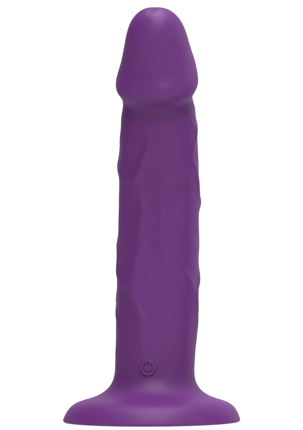 Imbracatura Dong Vibrante Silicone 19,5 cm viola