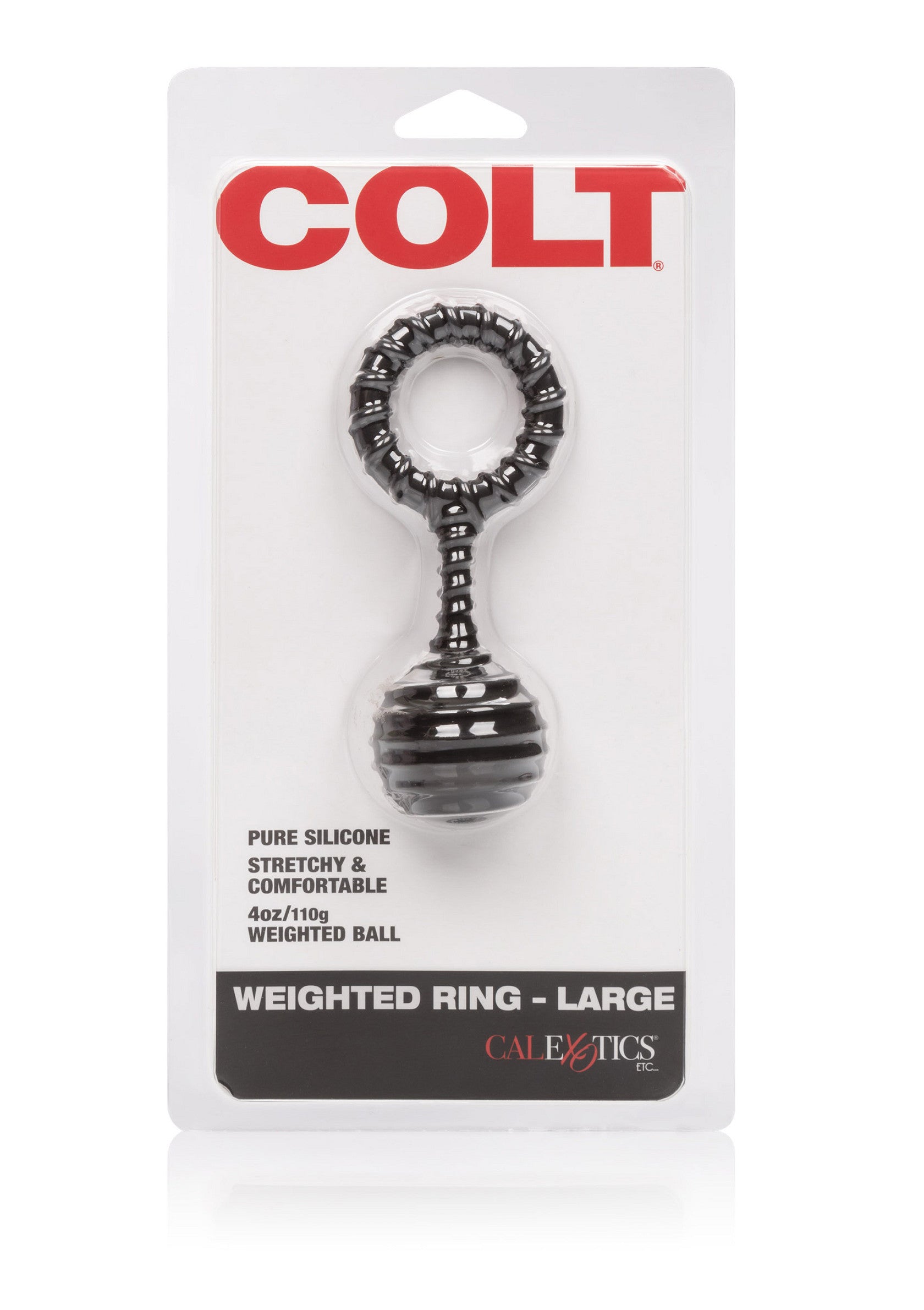 COLT Anello con peso grande nero