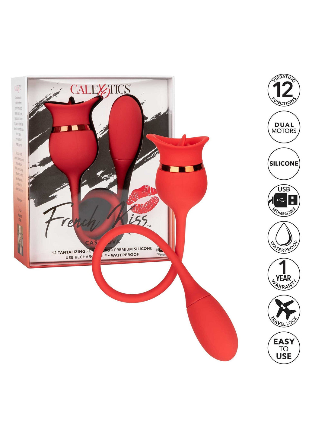 French Kiss Casanova rosso