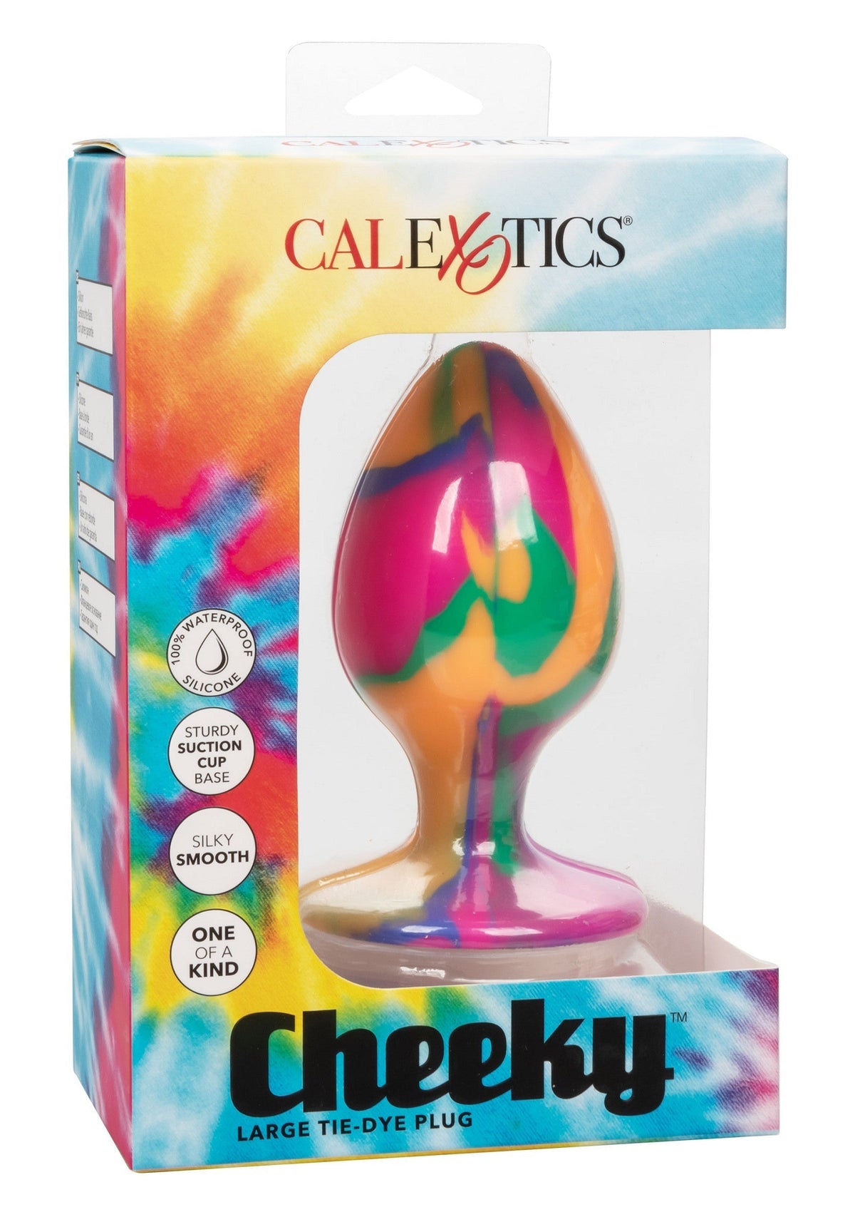 Cheeky Large Tie-Dye Multi-color Plug