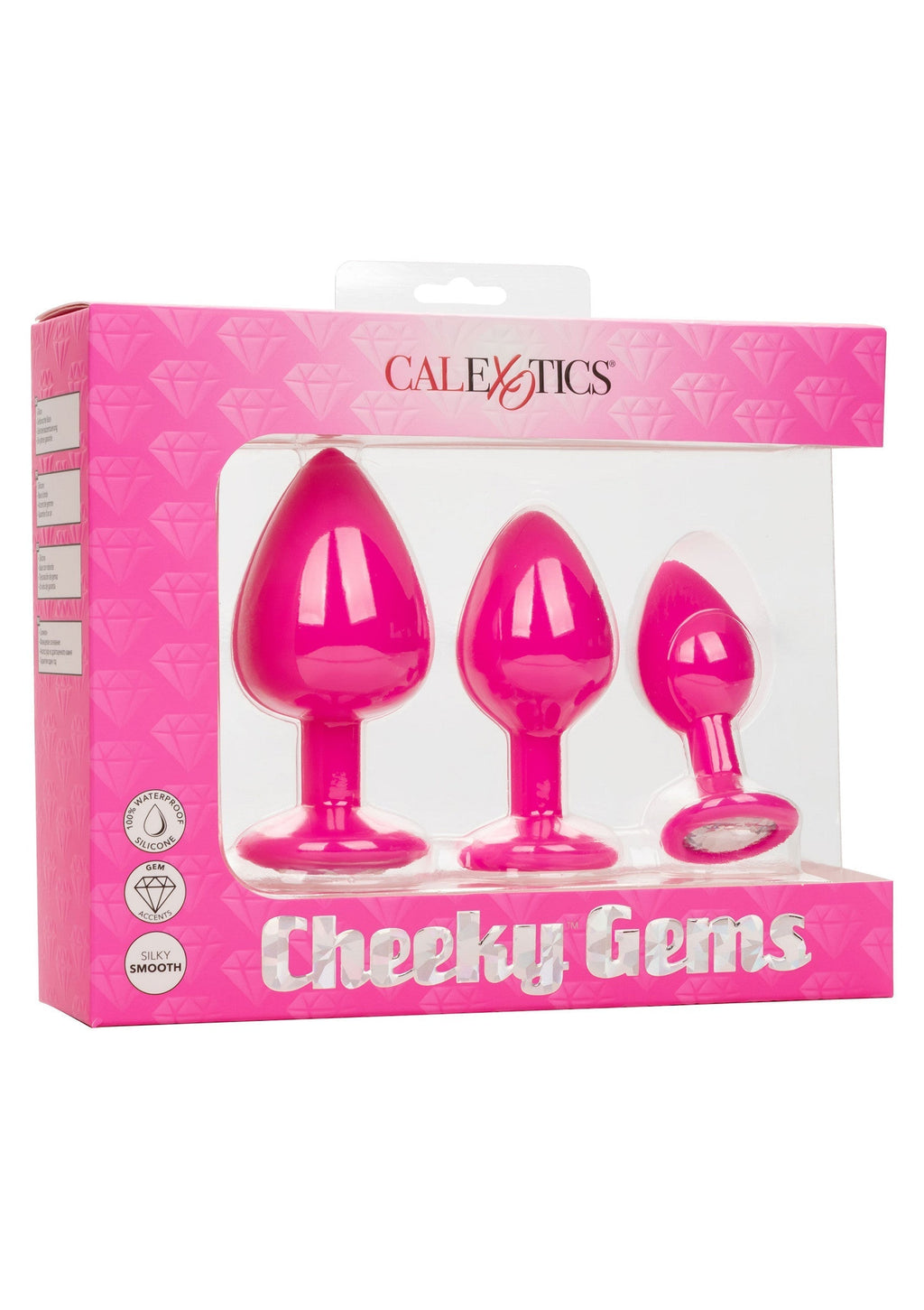 Cheeky Gems 3 pieces pink
