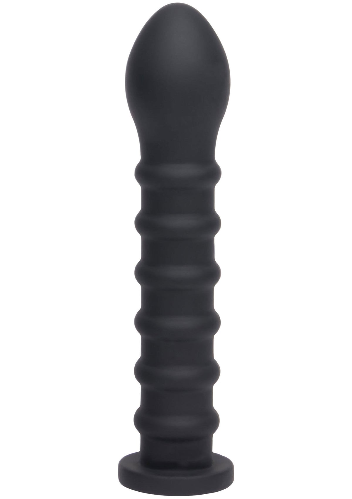 Dildo a coste Easy-Lock 19 cm nero
