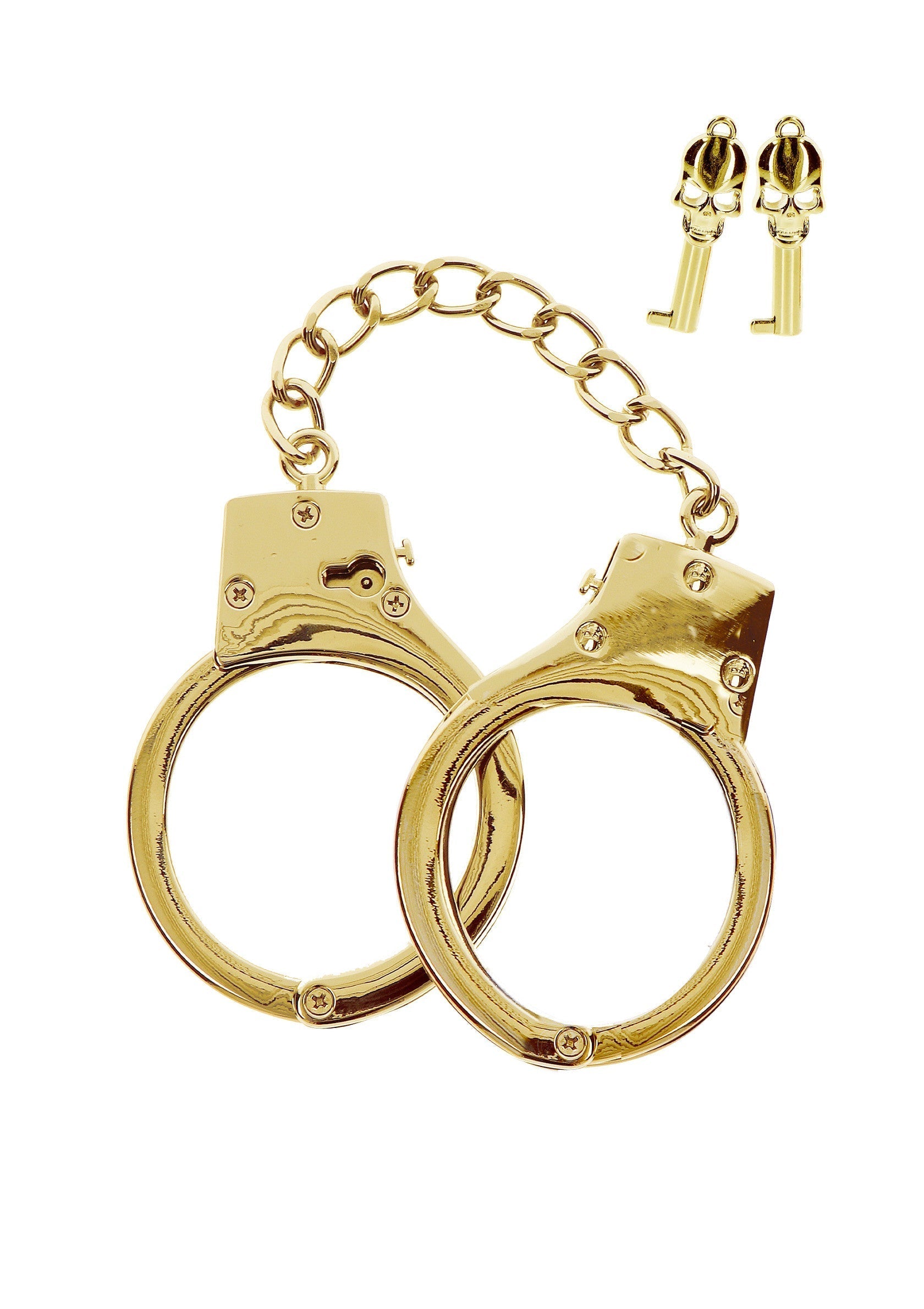Manette BDSM placcate oro oro