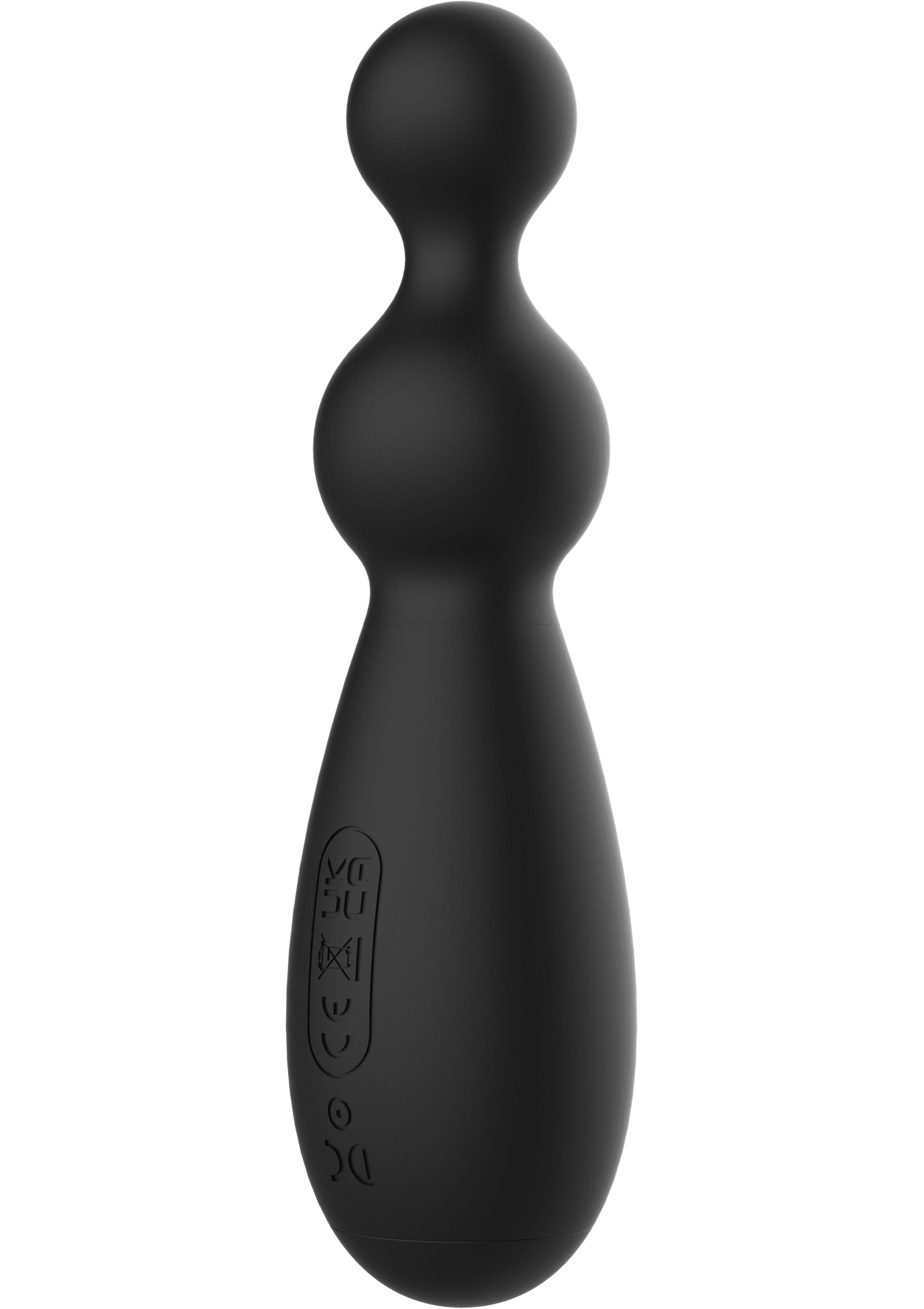 Vibratore anale Twin Thrill nero