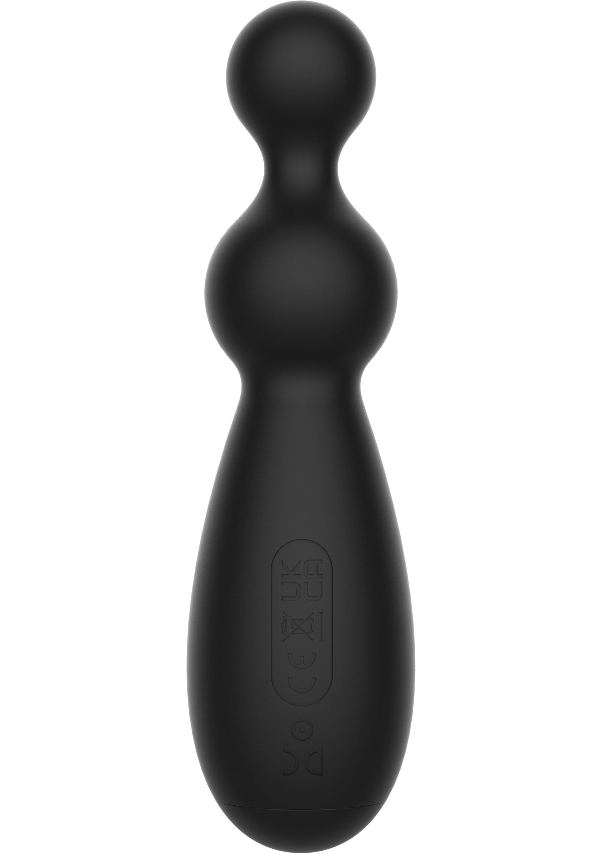 Vibratore anale Twin Thrill nero