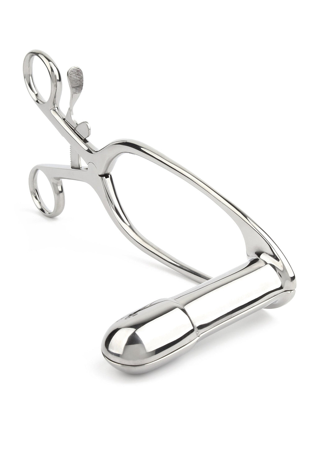 Speculum rettale di Barr grande argento