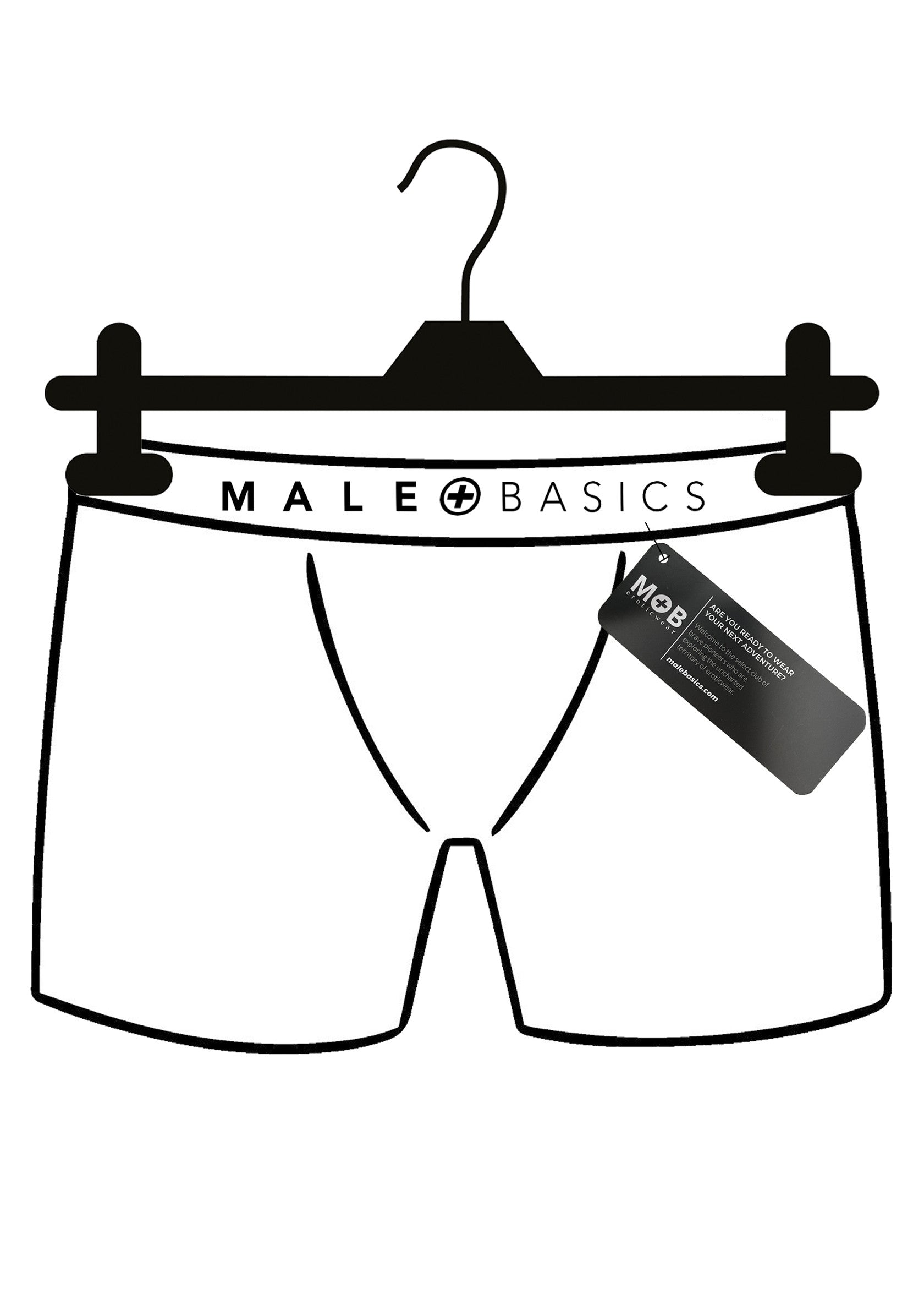 Perizoma Hipster MaleBasics multicolore
