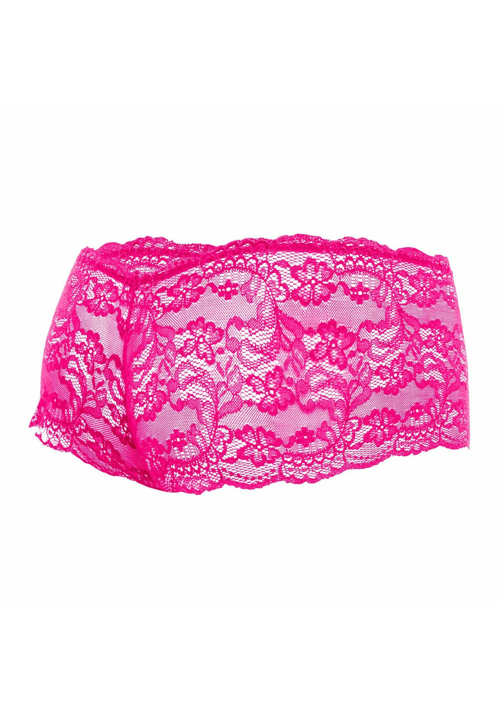 Pink Rose Lace Boy Short