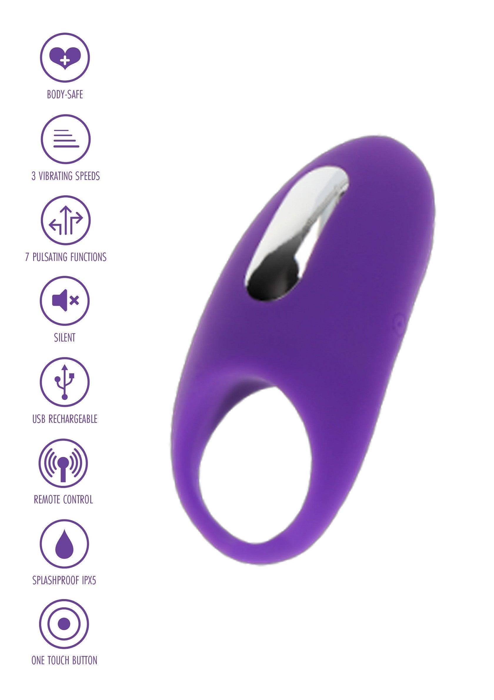 Anello C viola Tease & Arouse