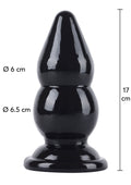 Palline anali grandi 17 cm nere