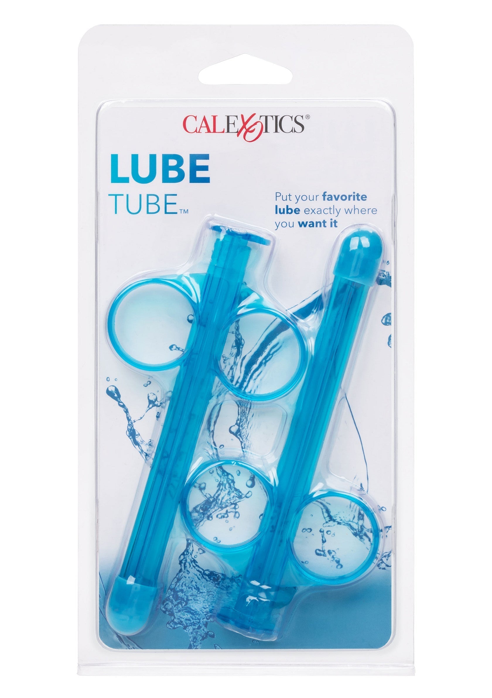 Tubo lubrificante 2 pezzi blu