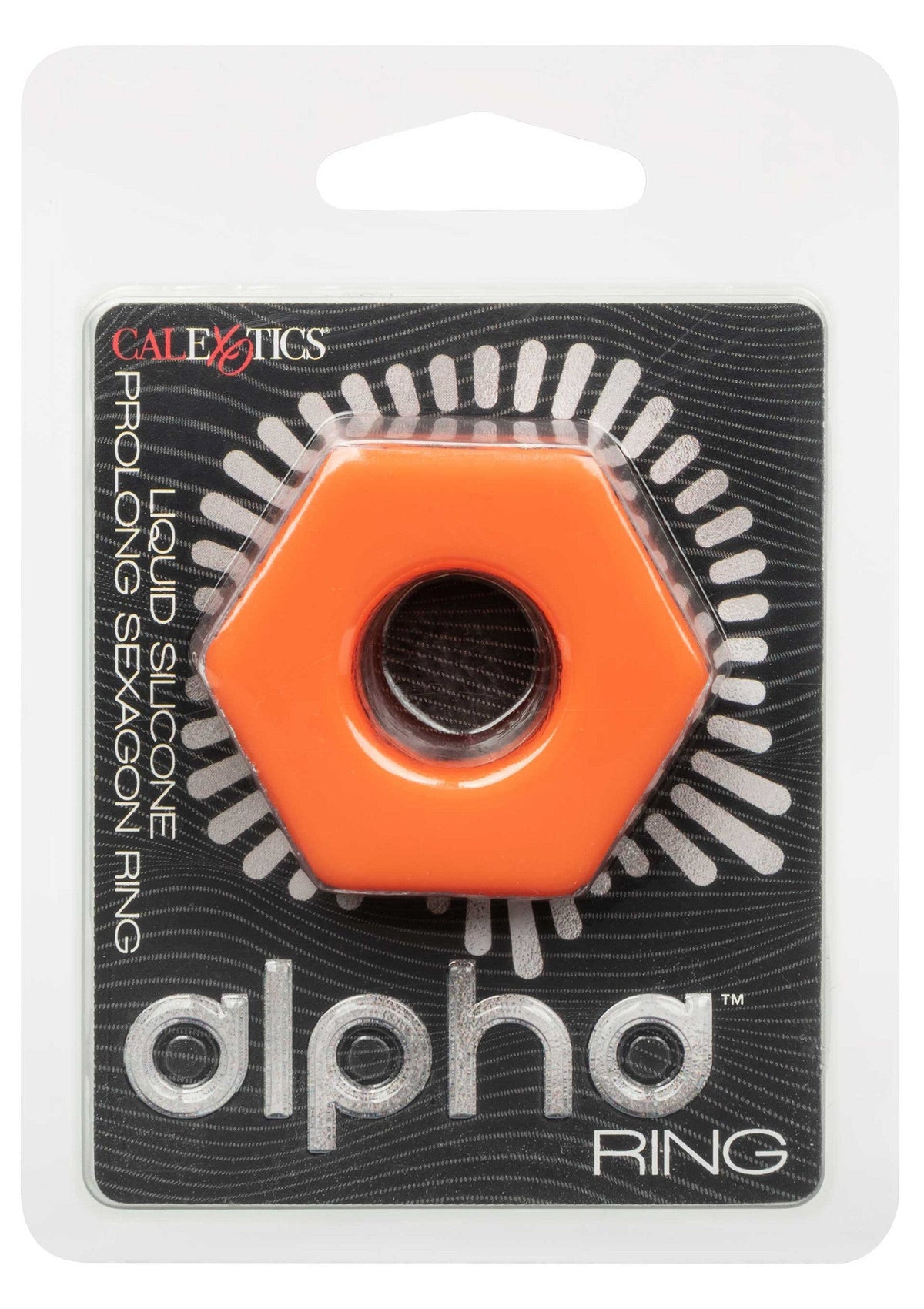 Alpha Prolong Sexagon Ring Orange