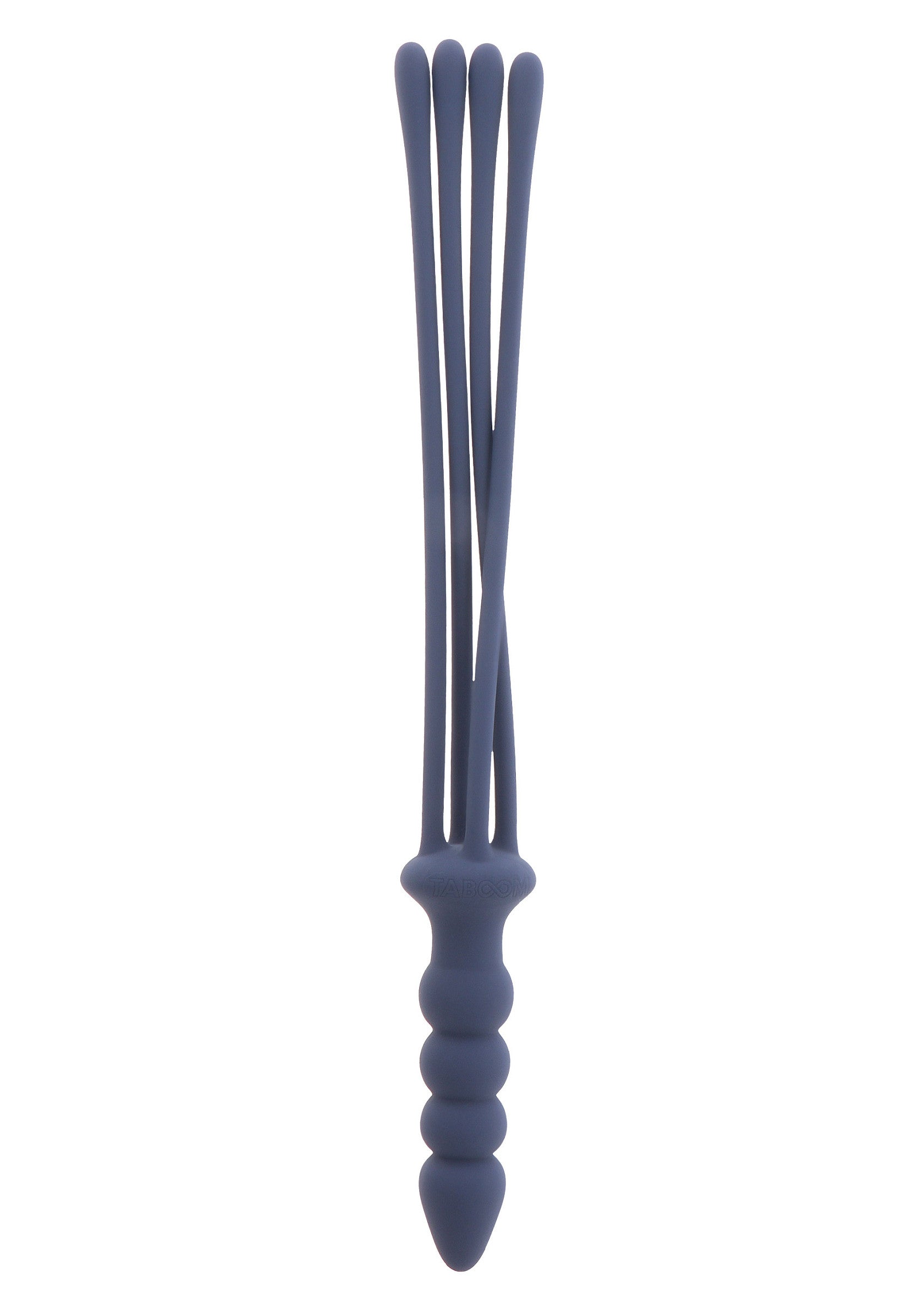Frusta e tappo in silicone blu