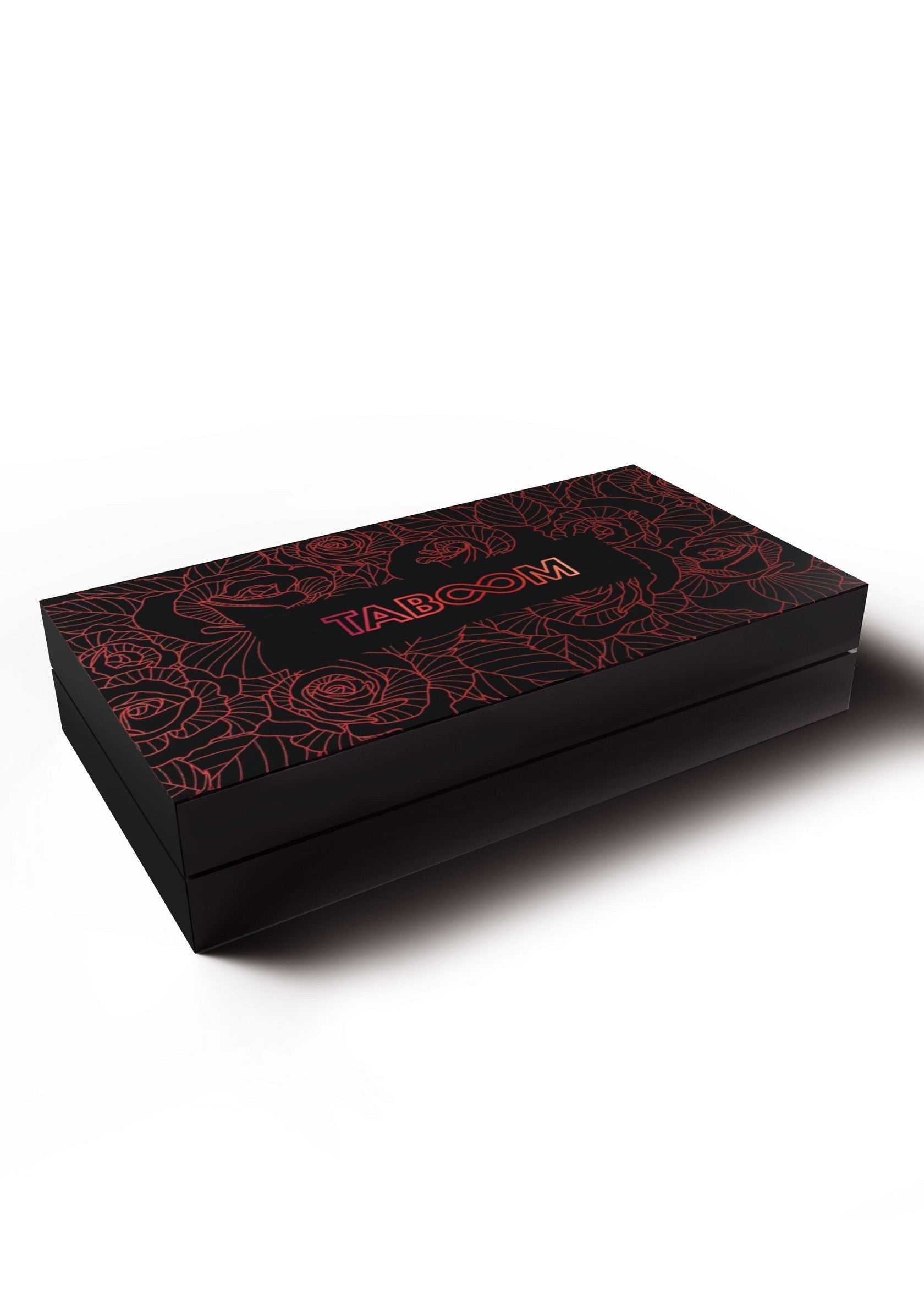 Bavaglio a sfera Wild Roses nero