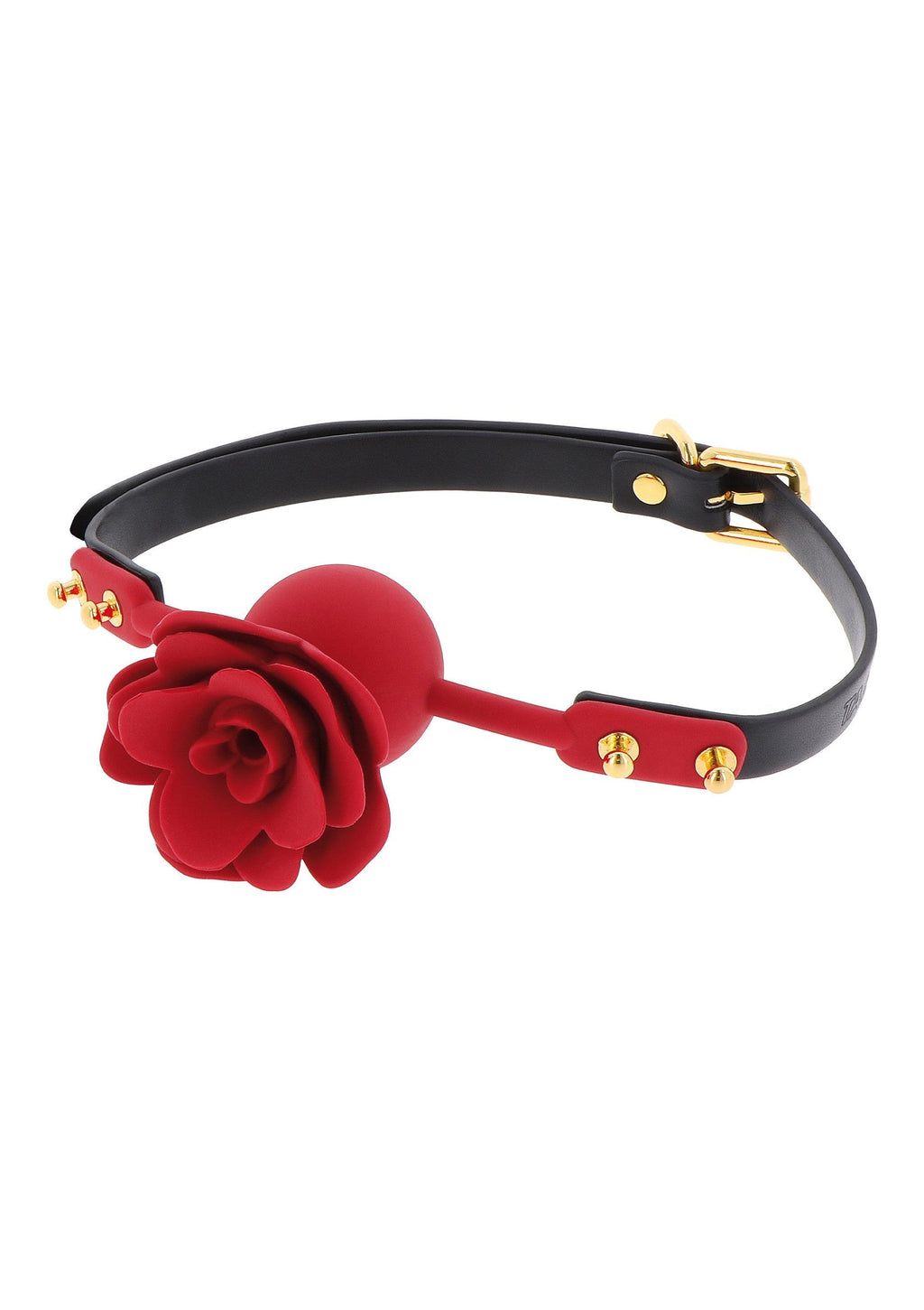 Wild Roses Black Ball Gag