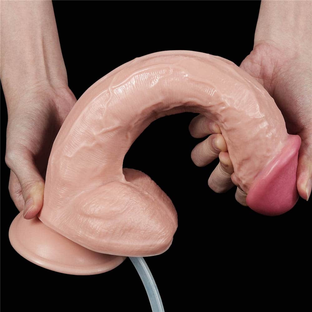 11'' extreme flesh-colored dildo