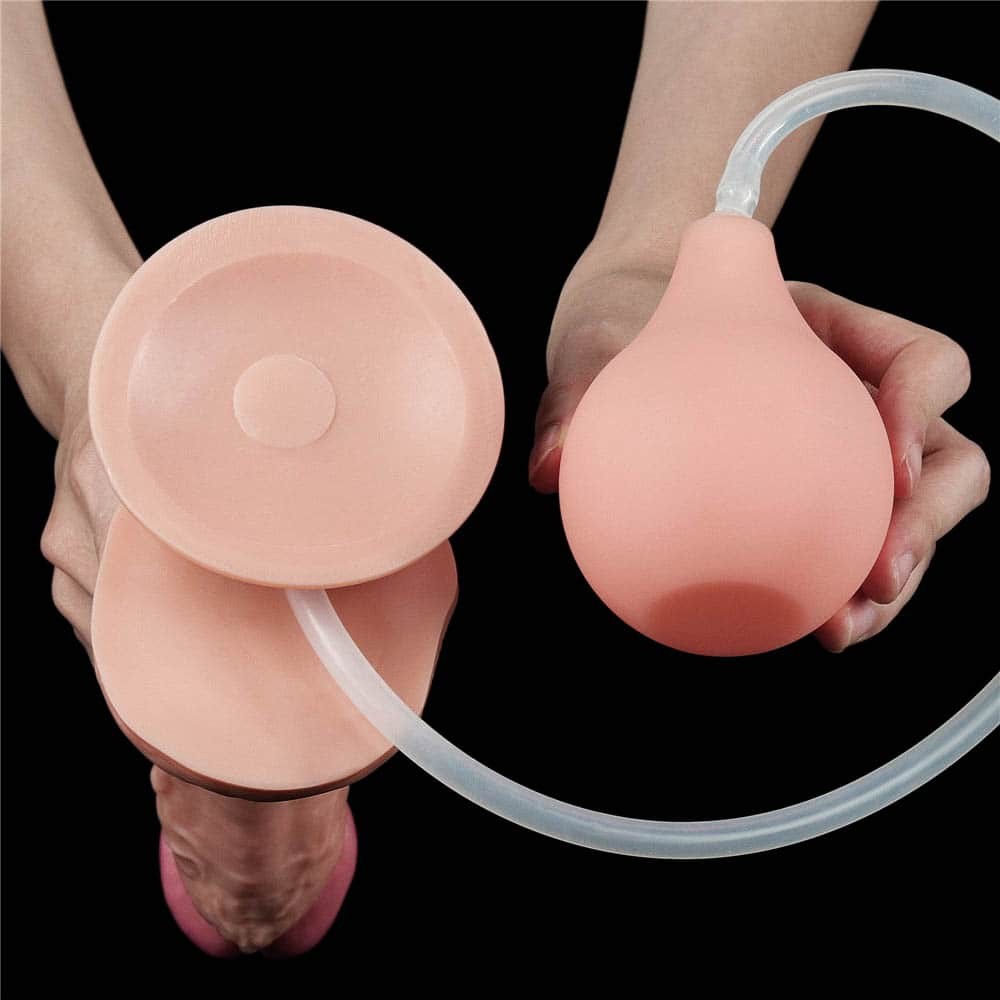 11'' extreme flesh-colored dildo