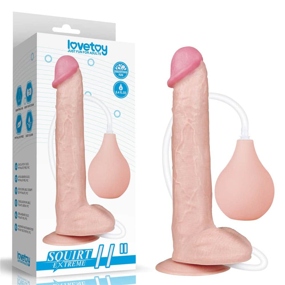 11'' extreme flesh-colored dildo