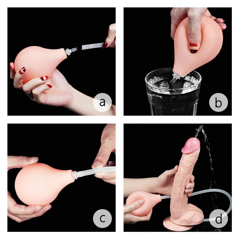 11'' extreme flesh-colored dildo