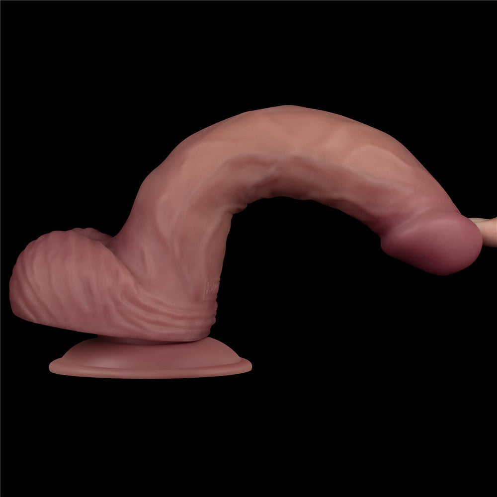 9" Dual-Density Vibrating Penis